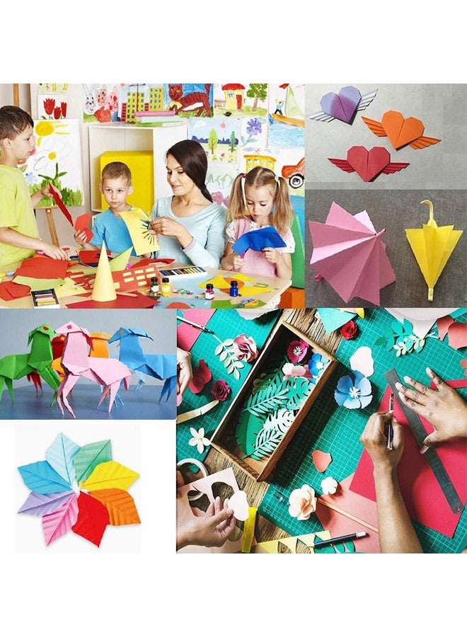 Generic 150 Sheets of Double-sided Paper Origami Paper in 50 Bright colors Origami Paper for Children's Handmade arts and Crafts Projects (15 x 15 cm) - Image 2