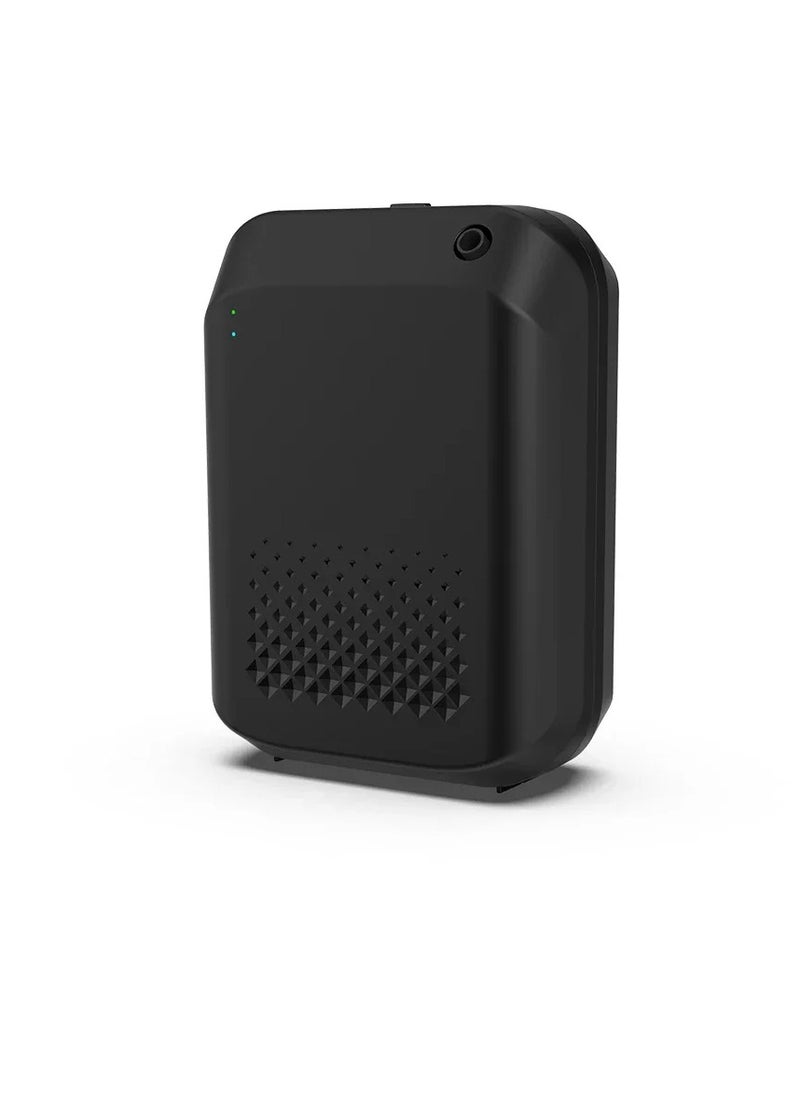 NAMSTE - Aromatic Oil Diffuser, Portable Electric Home Air Freshener, Multi Level Fragrance Machine With Remote Control, Intelligent Bluetooth Essential Oil Diffuser For Home Office, (1pc Black) - Image 1