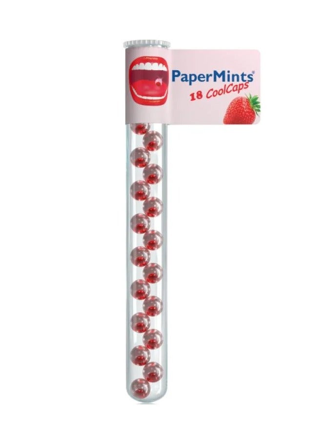papermints Pepper Mints scented granules, 18 pieces, strawberry flavor