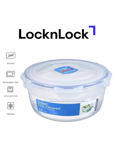 LocknLock 3.4L Salad Bowl  – Airtight, BPA-Free Container with Drainage Tray for Fresh Salads