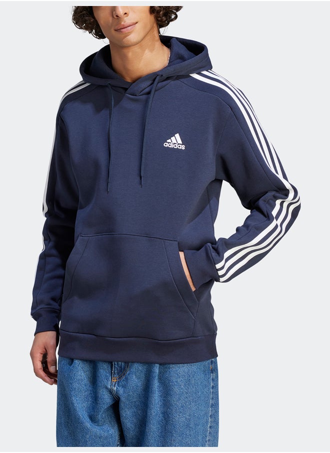 Adidas Essentials Fleece 3-Stripes Hoodie  - Image 2