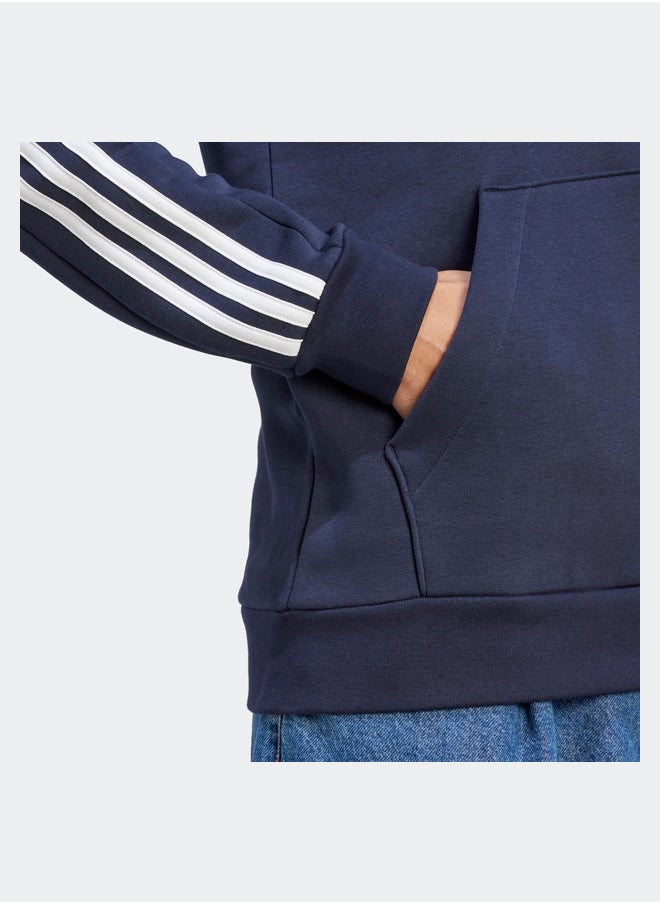 Adidas - Essentials Fleece 3-Stripes Hoodie - Image 1