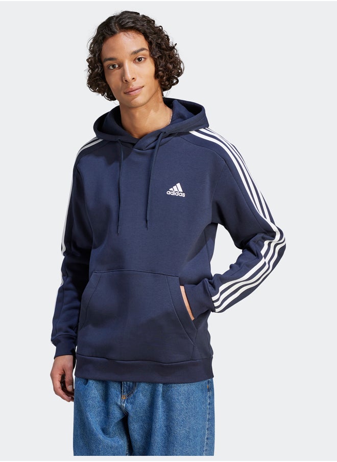 Adidas Essentials Fleece 3-Stripes Hoodie  - Image 1