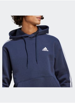 Adidas Essentials Fleece 3-Stripes Hoodie  - Image 5