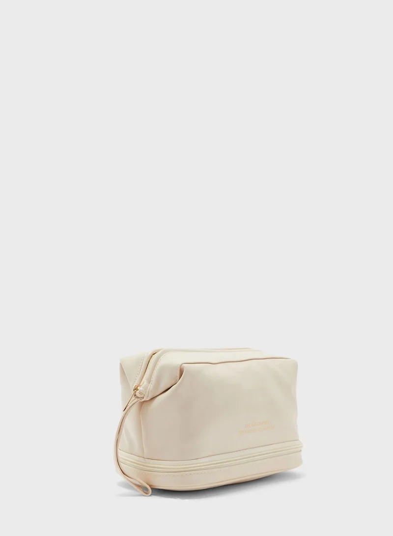 ELLA Zip Around Cosmetic Bag