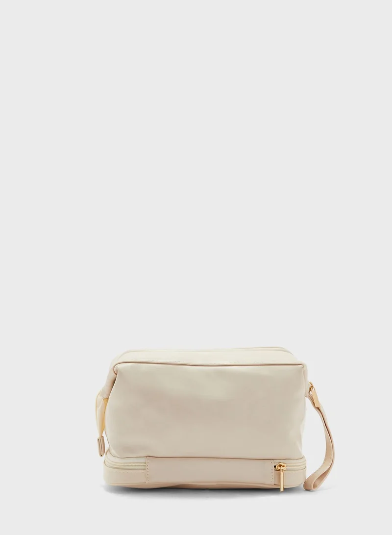 ELLA Zip Around Cosmetic Bag
