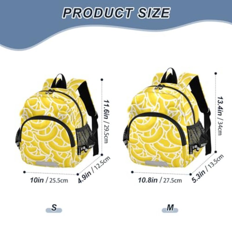 Backpack Leash Preschool Backpack Toddler Backpacks for Girls Boys 3-6 Anti-Lost Baby Harness M - Image 2