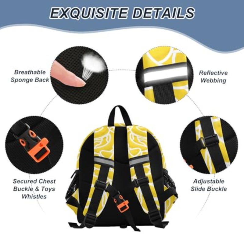 Backpack Leash Preschool Backpack Toddler Backpacks for Girls Boys 3-6 Anti-Lost Baby Harness M - Image 3
