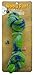 One Pet Planet Wool Knotted Bone Chew Toy 85Inch Green - Image 3