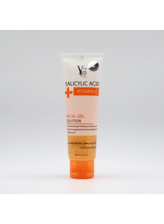 YC Salicylic Acid & Vitamin C Facial Gel Solution