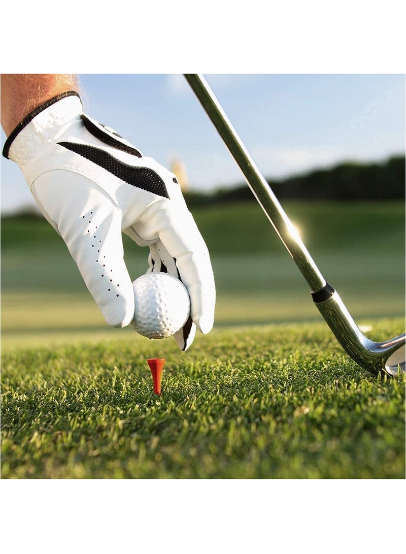 KASTWAVE Golf Tees Professional Natural Wood Golf Tees Pack of 100, Tall Golf Tees Bulk Reduce Side Spin and Friction - Image 5