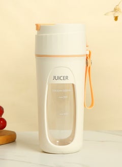 JUICE Portable Fruit Blender Personal Juice Cup for Smoothies Wireless Rechargeable Mixer For Travel Sports Office School Juice Cup Powerful Blades Cordless Juicer For All Kinds Of Fruits  - Image 1