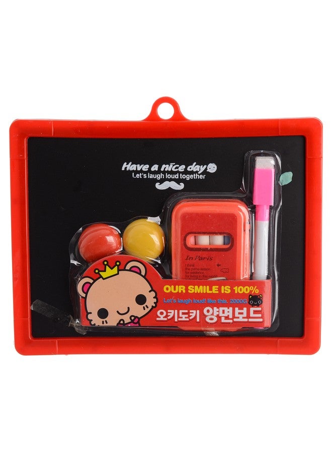 Complete double-sided educational whiteboard set