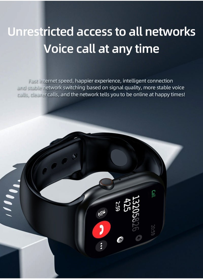 4G SIM Smart Watch X9 32GB Rom 2.2 inch Display Support Google store download application Built In Wifi GPS Bluetooth Fitness Tracker