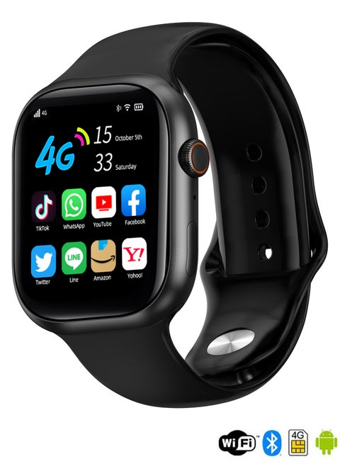 4G SIM Smart Watch X9 32GB Rom 2.2 inch Display Support Google store download application Built In Wifi GPS Bluetooth Fitness Tracker