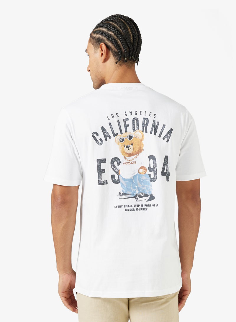 Seventy Five Graphic Print Regular Fit T-Shirt - Image 1