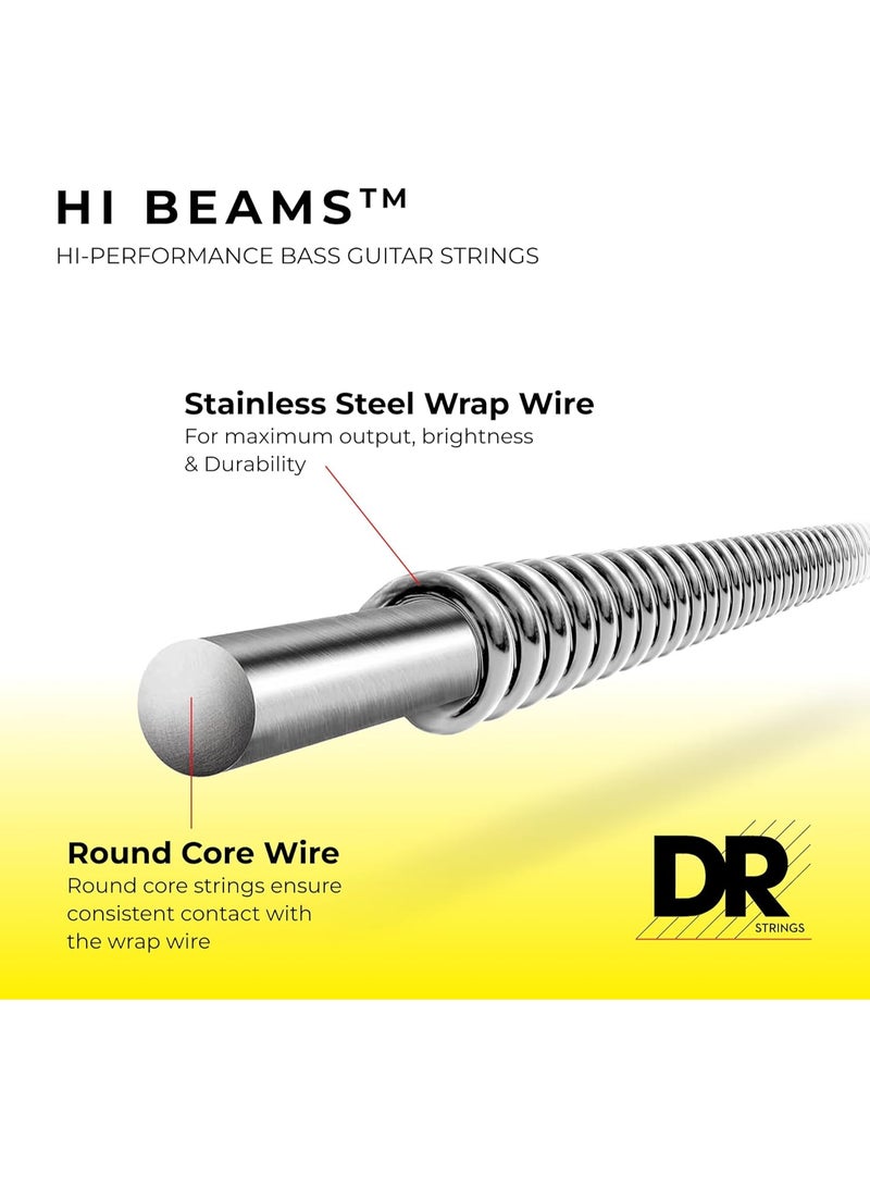 DR Strings HI-BEAM Acoustic Guitar Strings (LR-40) - Image 2