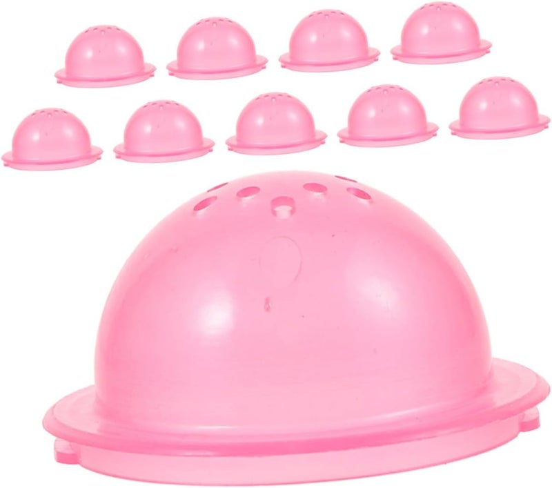 GALPADA 10pcs Hamster Tube Plugs DIY Plastic Tube Stoppers Expandable Tunnel Accessories for Small Animal Cages Pet Cage Extension Kit - Image 1