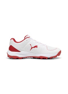 PUMA 24 FH Rubber Unisex White Cricket Shoes  - Image 5
