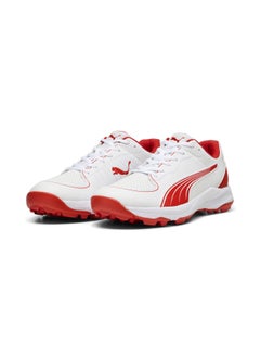 PUMA 24 FH Rubber Unisex White Cricket Shoes  - Image 2