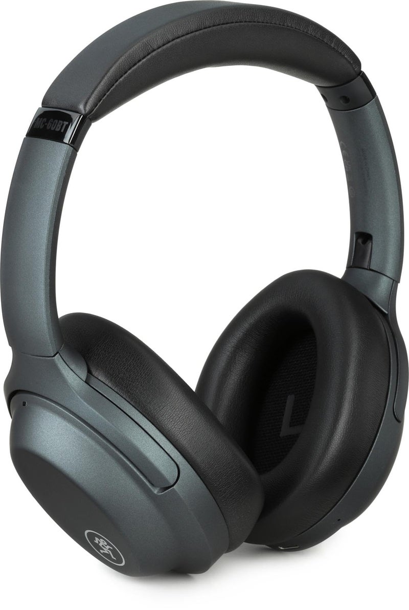 Mackie MC Series Bluetooth Wireless Noise Canceling Headphones with Wireless Charging Pad MC60BT