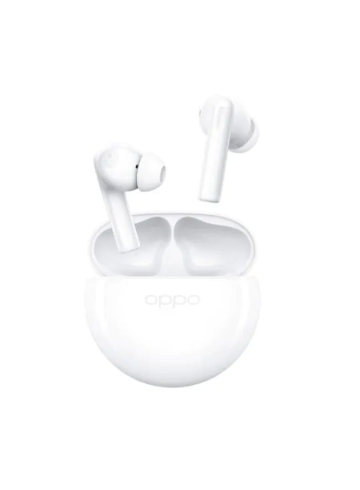 أوبو Oppo Enco Buds2 Wireless In Ear Earphones With Microphone Moon Light white - Image 1