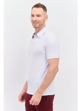 Men Sportswear Fit Short Sleeve Tennis Polo Shirt, White - pzsku/Z1AE63A82A0771E079305Z/45/_/1740495124/dde12fb9-9a87-4c83-bf1d-6dbc8089c0f7