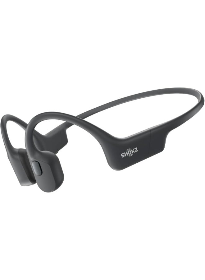 شوكز سماعات الرأس بتقنية التوصيل العظمي OpenRun - سماعات أذن رياضية بلوتوث مفتوحة مع ميكروفون، مقاومة للماء IP67، 8 ساعات من وقت التشغيل، USB-C - Image 1