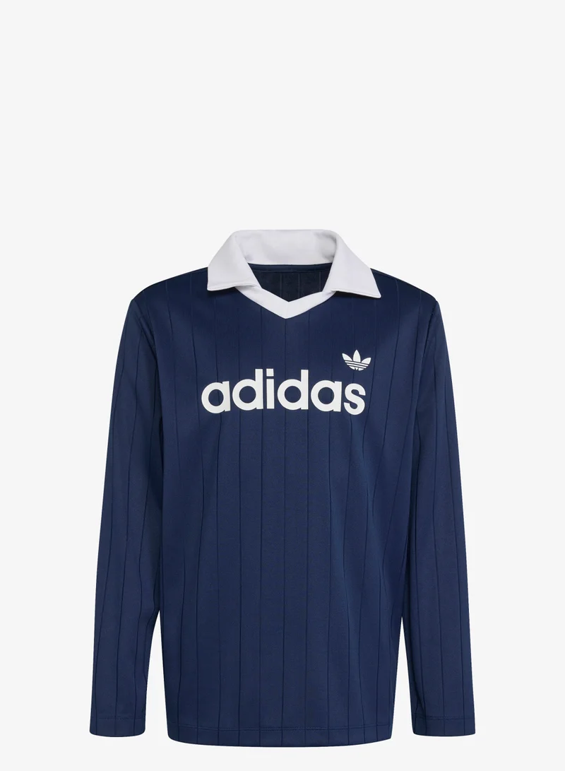 Adidas Originals LOOSE LONG SLEEVE PINSTRIPE JERSEY