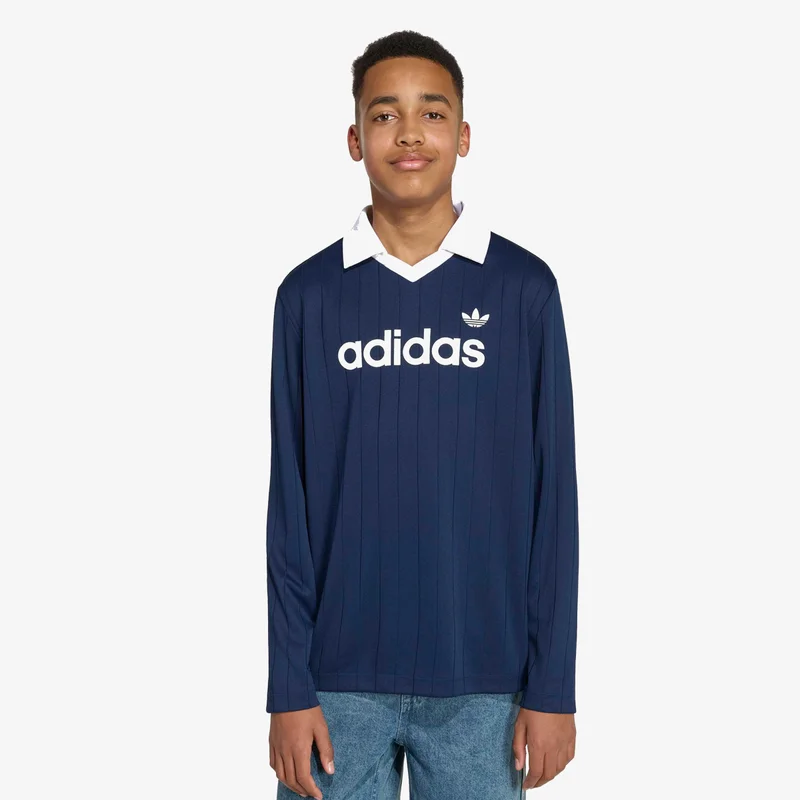 Adidas Originals  LOOSE LONG SLEEVE PINSTRIPE JERSEY  | Best Price UAE