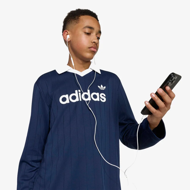 Adidas Originals  LOOSE LONG SLEEVE PINSTRIPE JERSEY  | Best Price UAE