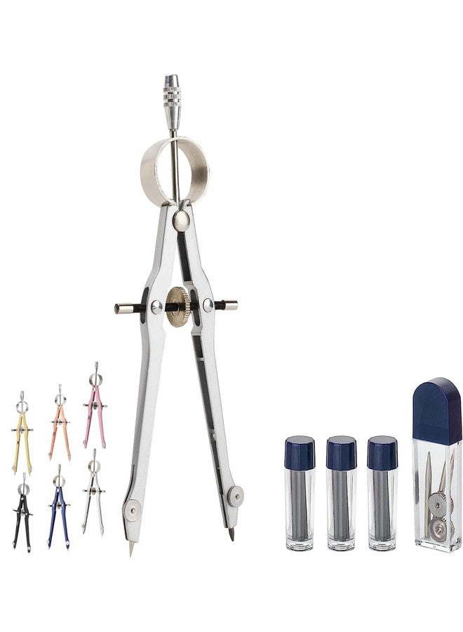 Mr. Pen- Professional Compass for Geometry, Extra Lead, Metal Compass, Compass, Compass Drawing Tool, Drawing Compass, Drafting Compass, Compass for Students, Compass Geometry - Image 1
