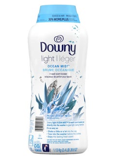 Downy Downy Light Ocean Mist Scented In-Wash Scent Booster Beads - Coastal Bliss for Fresh Fabrics, 1.13kg 