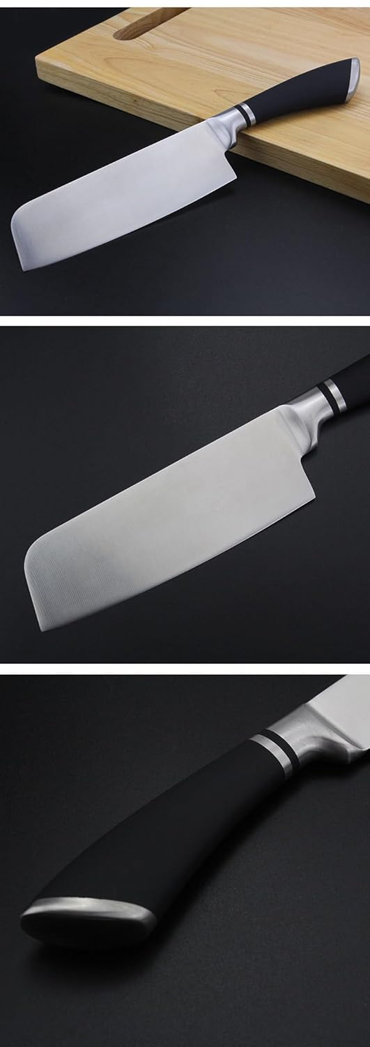 RoarCraft Stainless Steel Kitchen Knife WesternStyle Kitchen Knife Kitchen Slicing Knife Ergonomic Handle Best Choice for Home Kitchen and Restaurant - Image 2