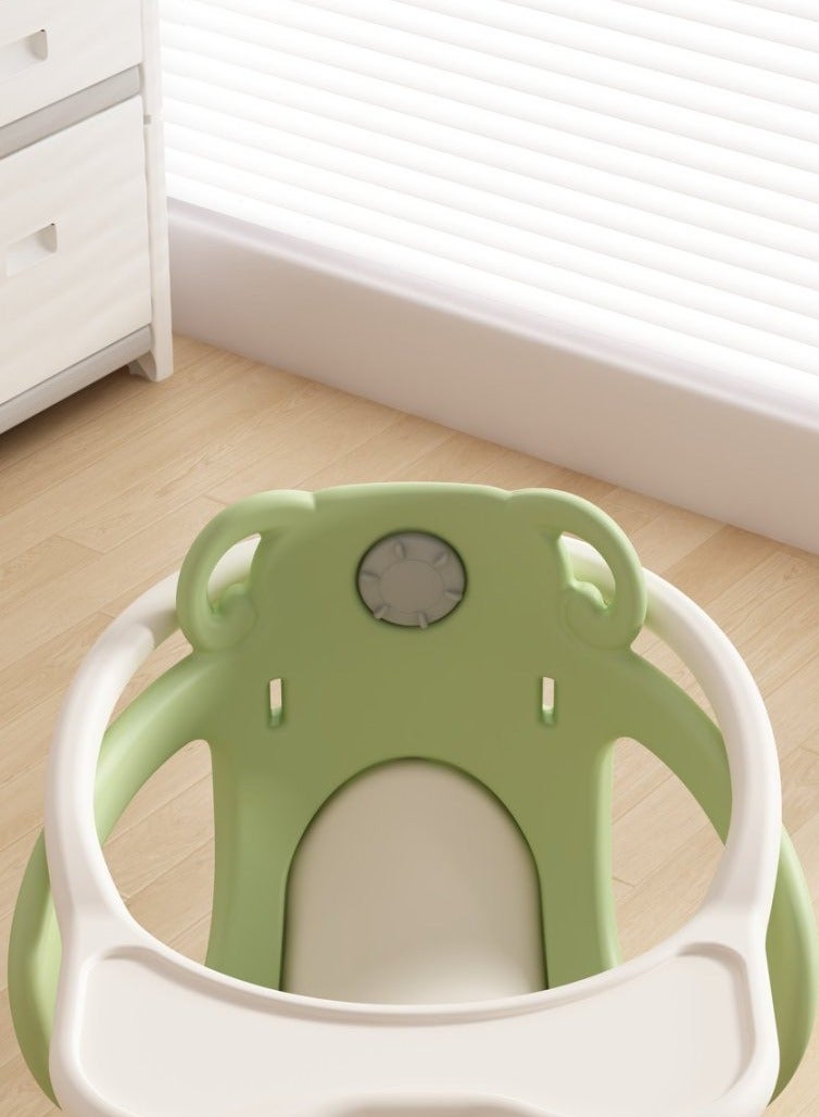 فول جوي حصان هزاز مع مسند للظهر للأطفال مع لوح توازن قابل للفصل وموسيقي وترامبولين 4*1 ,80*71*100 سم - Image 4