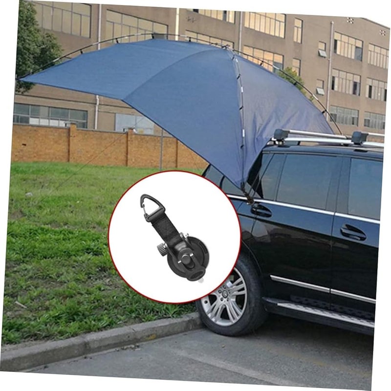 2Pcs Heavy Duty Suction Cup Hooks For Outdoor Camping Tent Strong Sucker Easy Install - Image 4