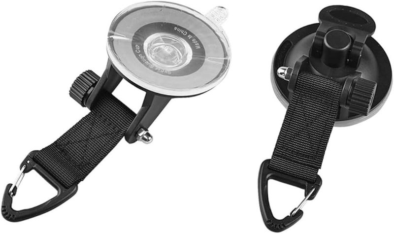 2Pcs Heavy Duty Suction Cup Hooks For Outdoor Camping Tent Strong Sucker Easy Install - Image 2