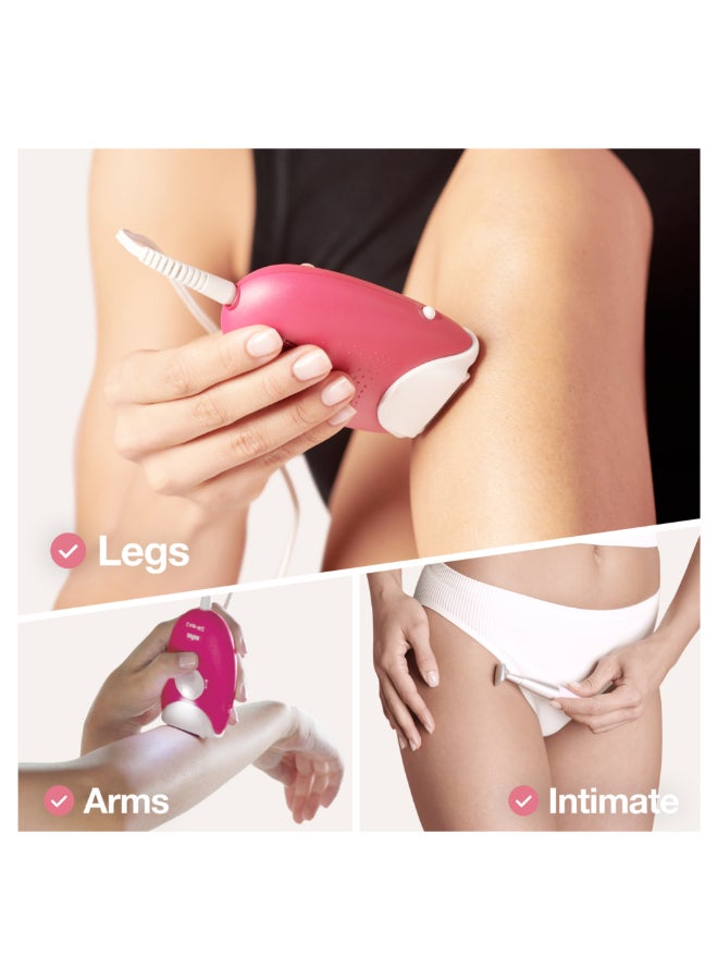 BRAUN Silk-Épil 3-420, Epilator For Long-Lasting Hair Removal, Bikini Styler, 20 Tweezers Pink - Image 3
