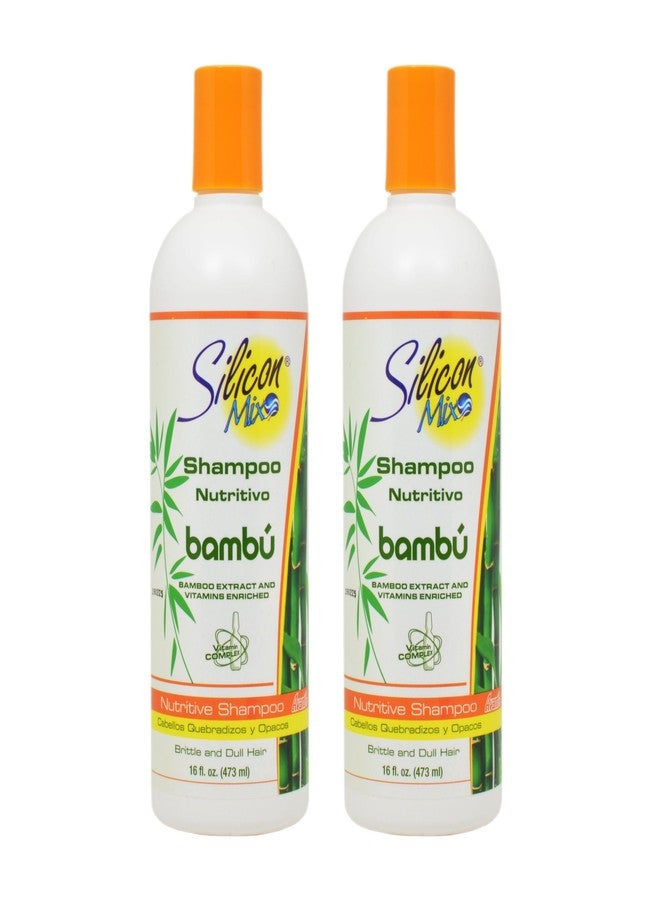 Silicon Mix Bambu Shampoo 16oz "Pack of 2"