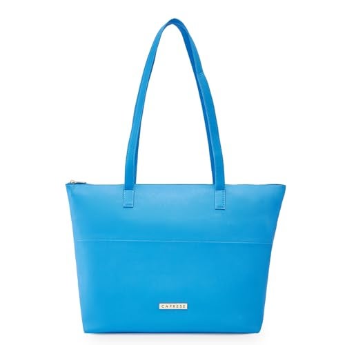 Caprese womens ANNIKA T Large BLUE Tote Bag - Image 1