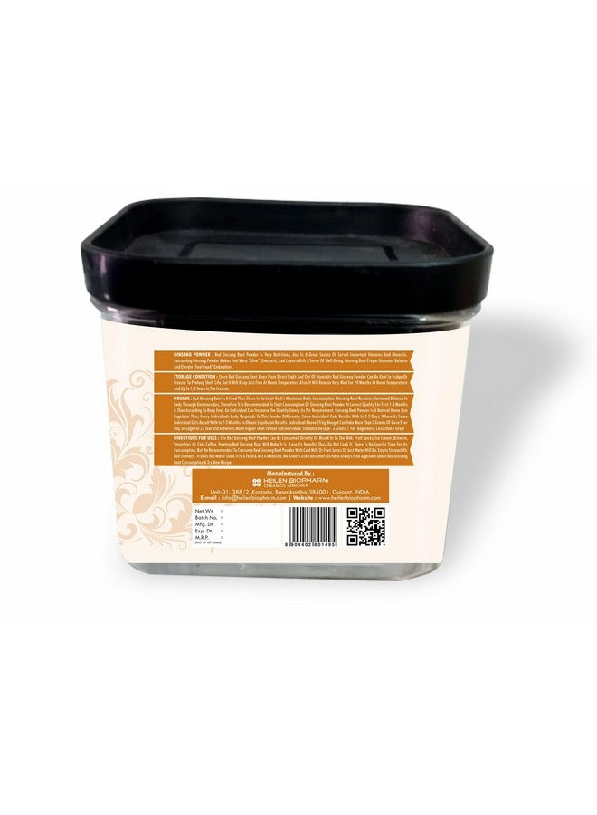 Heilen Biopharm مستخلص مسحوق جذور الجينسنغ الأحمر الكوري من هيلين بيوفارم - 100 جرام | حاوية بلاستيكية محكمة الإغلاق | طاقة طبيعية، قدرة على التحمل وزيادة التركيز | يدعم المناعة، الحيوية والأداء، بدون إضافات - Image 3