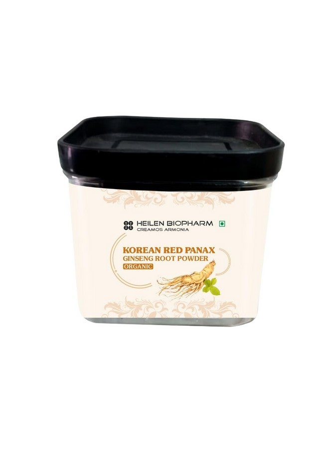 Heilen Biopharm مستخلص مسحوق جذور الجينسنغ الأحمر الكوري من هيلين بيوفارم - 100 جرام | حاوية بلاستيكية محكمة الإغلاق | طاقة طبيعية، قدرة على التحمل وزيادة التركيز | يدعم المناعة، الحيوية والأداء، بدون إضافات - Image 1