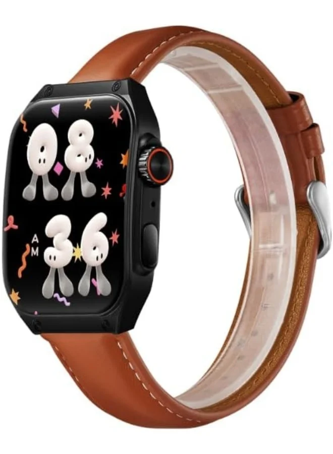KENNETH SCOTT Unisex Multi Color Dial Smart Watch with Interchangeable Strap - KCRV10-XSBBE