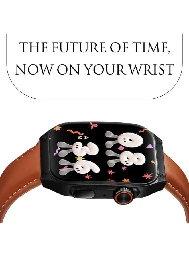 KENNETH SCOTT Unisex Multi Color Dial Smart Watch with Interchangeable Strap - KCRV10-XSBBE