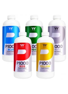 Thermaltake P1000 1000ml New Formula Yellow Pastel Water Cooling Solution Anti-Corrosion Anti-Freeze Minimize Airlock CL-W246-OS00YE-A
