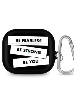 StylePods Case for Airpods 3rd Gen Case With Anti-Lost Keychain - Fearless, Strong, You