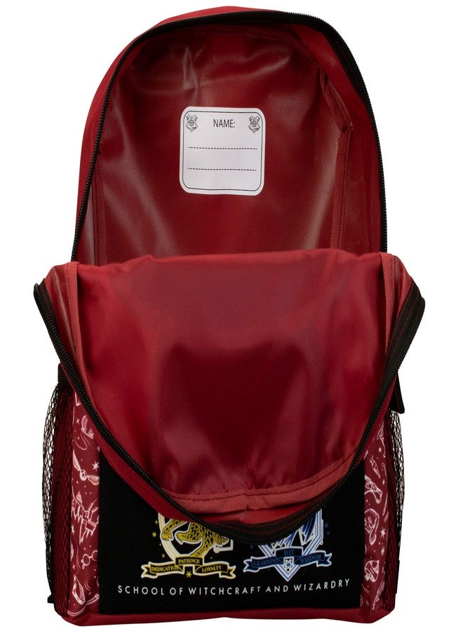 Harry Potter Backpack, Hogwarts Preschool Backpack, Toddler Backpacks, One size Red - Image 3