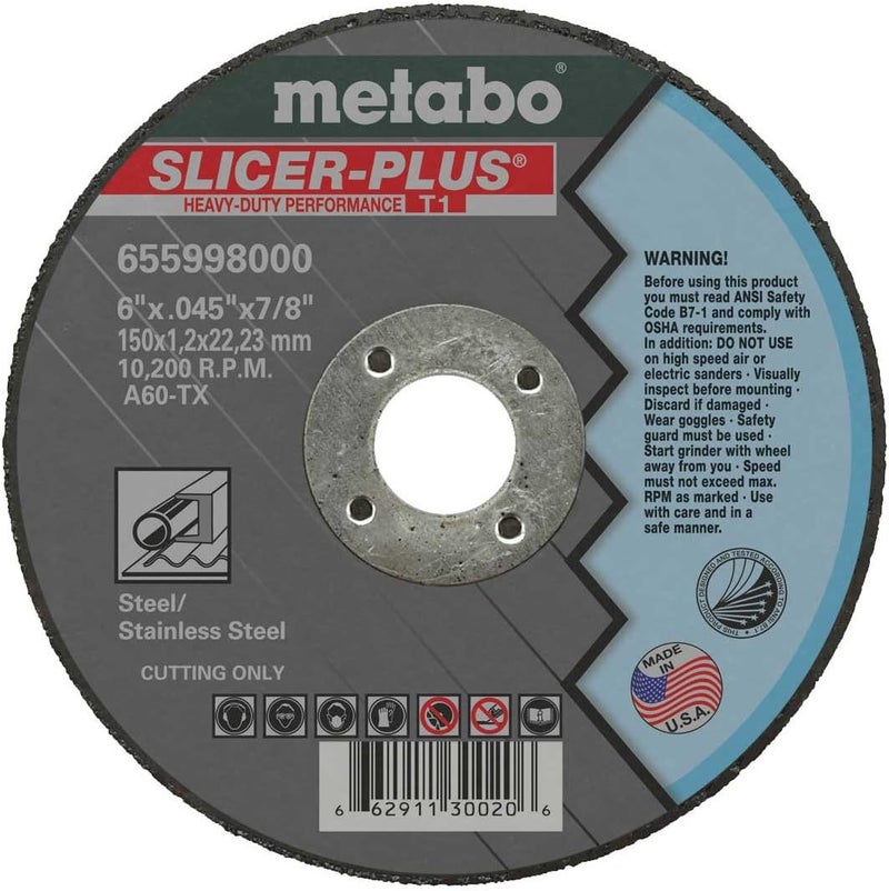 Metabo ميتابو 65599800050PK 6 سلايسر بلس عجلة قطع 50 حبة - Image 2
