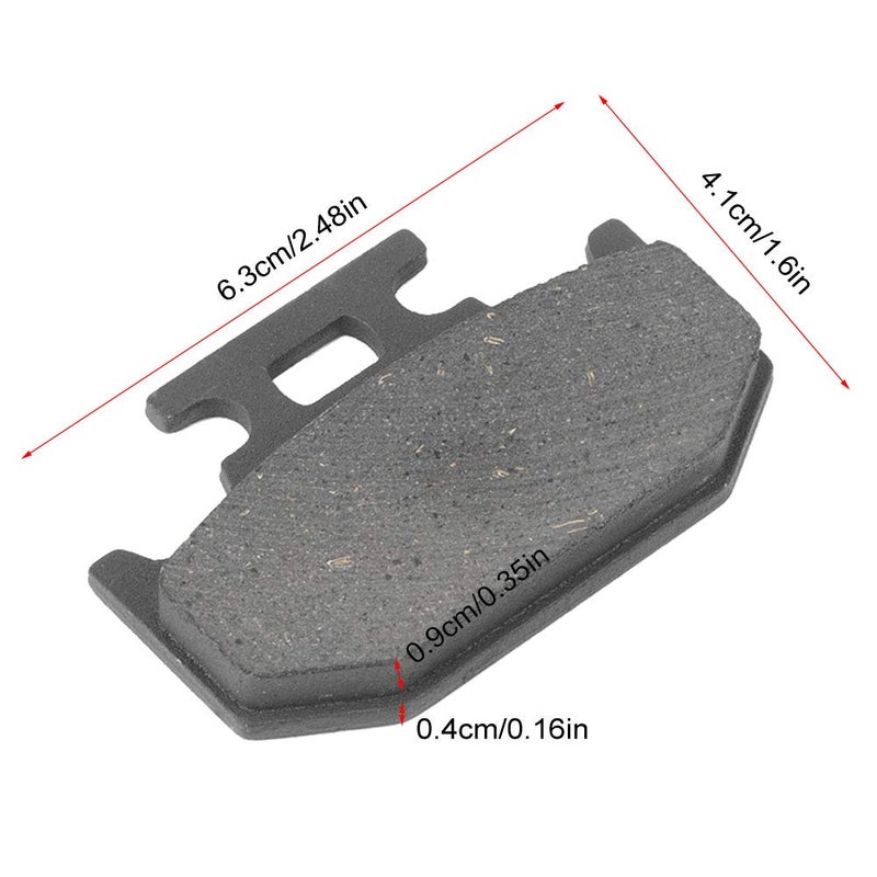 Rear Ceramic Metal Brake Pads Easy Installation For KDX125 DR250 DR350 DT125 TTR250 - Image 3