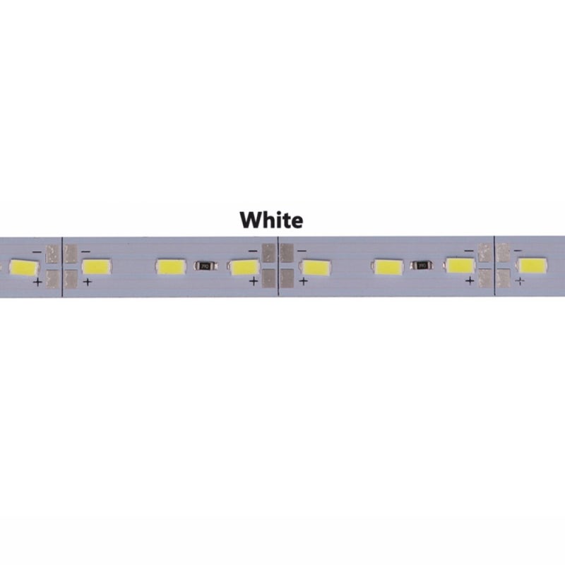 12V Under Cabinet Strip Lights Car LED Interior Strip Light Rigid Hard Bars Tube Transparent Cover, 20cm, 5PC - Image 3